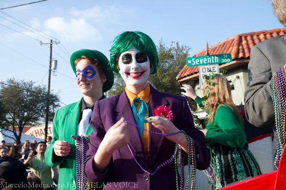 Mardi Gras Parade at oak Cliff